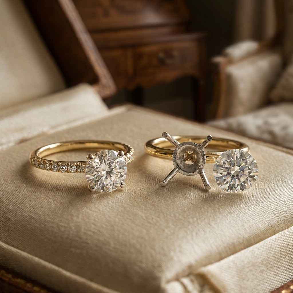 Redesigning an Inherited Diamond into a New Engagement Ring