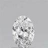 0.50ct Oval Natural Diamond (Colour D, Clarity VS2, GIA Certified)