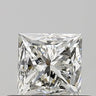 0.51ct Princess Natural Diamond (Colour I, Clarity VS2, GIA Certified)