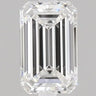 1.03ct Emerald Lab Grown Diamond (Colour D, Clarity FL, IGI Certified)