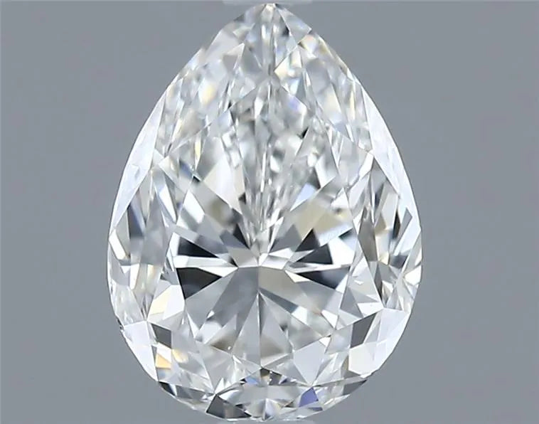 1.03ct pear natural diamond colour F clarity VS1 GIA certified - elegant engagement diamond