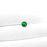 1.11ct Round Natural Emerald (Colour Green, Clarity Slightly Included, Cut Faceted)
