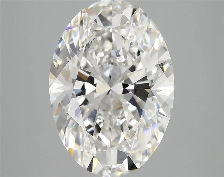 3.63ct Oval Lab Grown Diamond (Colour F, Clarity VVS2, IGI Certified)