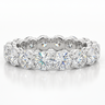 Eternity ring round diamonds classic claw