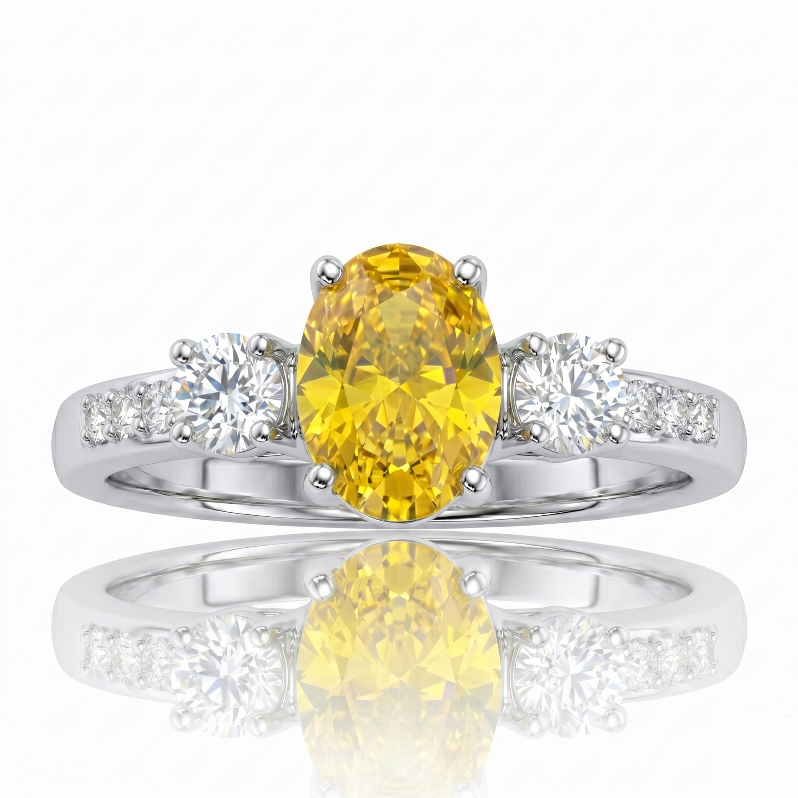 Fancy Yellow Diamond Rings