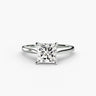 Princess Diamond Solitaire, Four Claws (UK Size S)