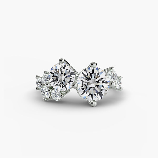 Eternal Embrace Ring, a made-to-order diamond engagement ring from Hatton Garden Bespoke Jewellery