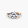 Three-Stone with Pavé Band 3