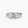 Three-Stone Ring (Baguette Side Stones)