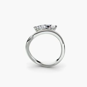 The Marquise Wave Ring