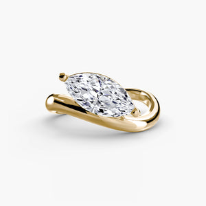 The Marquise Wave Ring