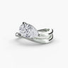The Pear Wave Ring