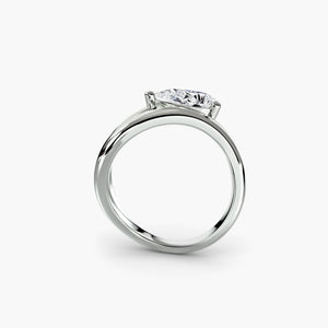 The Pear Wave Ring