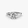 Round Diamond Solitaire, Split Shank (UK Size E½)