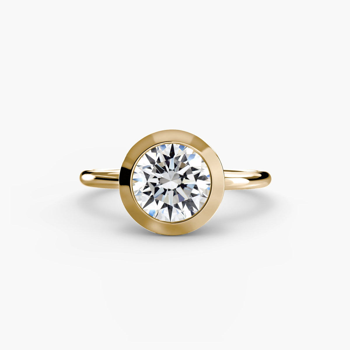 Completed diamond engagement ring, UK size F, from Hatton Garden Bespoke Jewellery