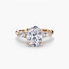 The Floral Accent Solitaire
