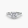 Solitaire with Shoulder Accents 2