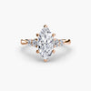Solitaire with Shoulder Accents 2