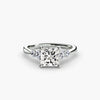 Solitaire with Shoulder Accents 2