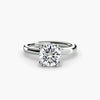 Solitaire ring 5 - classic engagement ring featuring a single stunning diamond set on a simple, elegant band