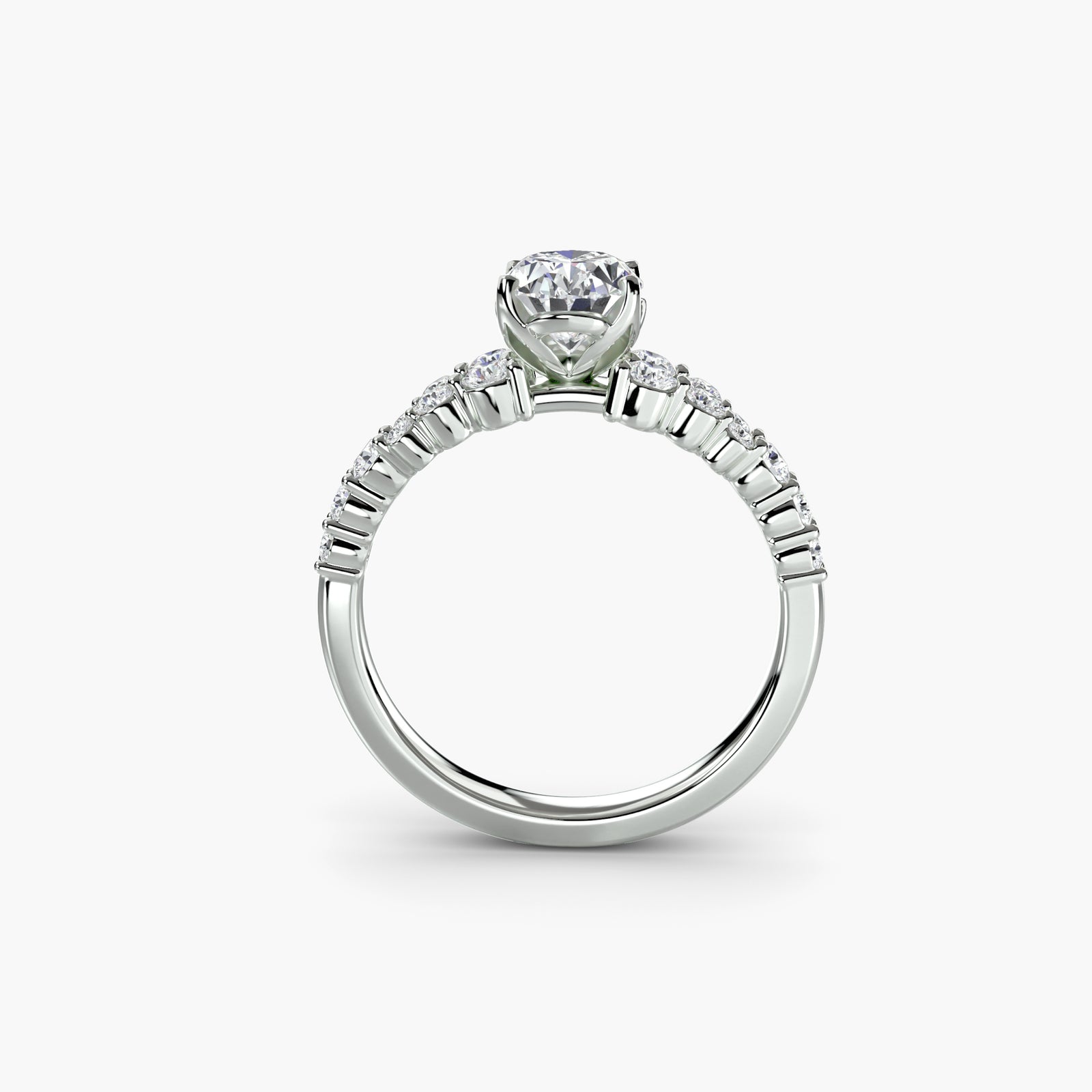 The Celestial Cluster Ring - stunning design with multiple diamonds arranged to resemble a celestial cluster