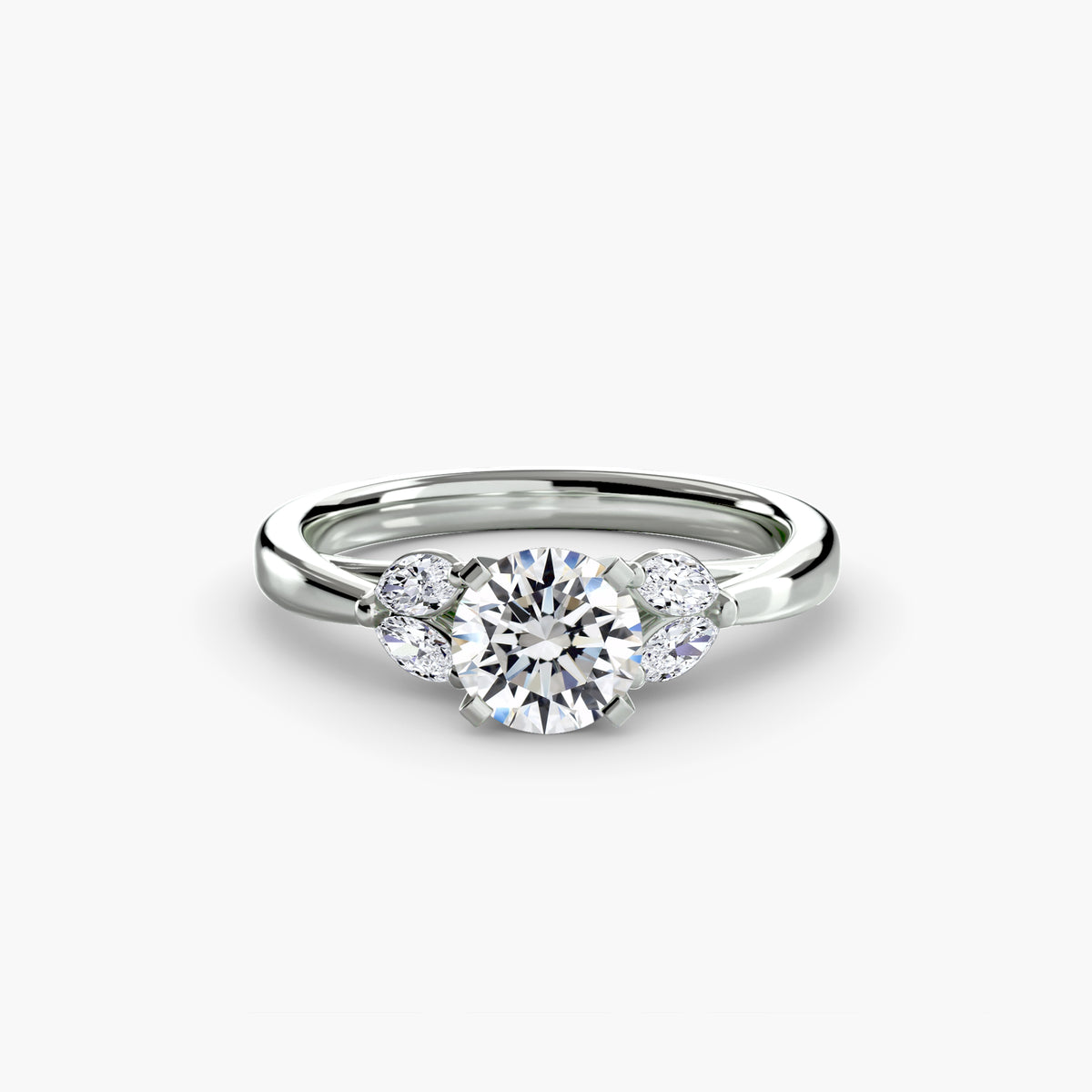 The Celestial Cluster Ring 2 - exquisite design featuring a cluster of diamonds arranged to resemble a celestial formation
