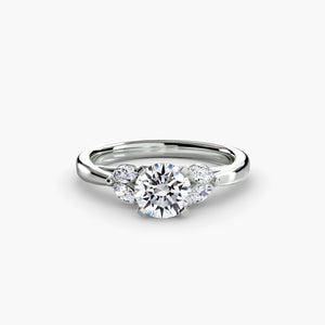 The Celestial Cluster Ring 2 - exquisite design featuring a cluster of diamonds arranged to resemble a celestial formation