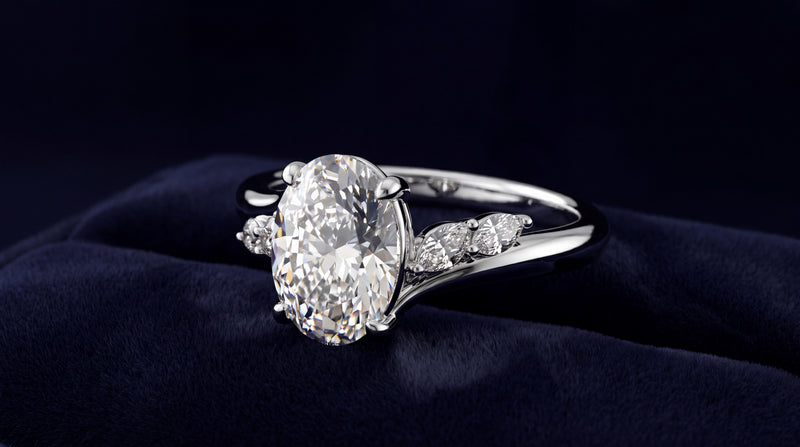 Embellished Engagement Rings