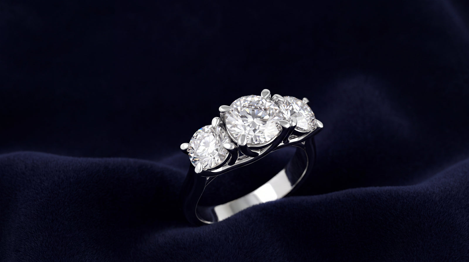 Three Stone Engagement Rings